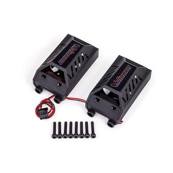 Double ventilateur low profil pour moteur Velineon 1200XL Traxxas 3474X - Breizh Modélisme.