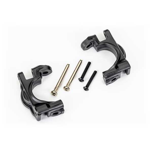 Etriers de fusées gauche et droite renforcées noir (pour kit upgrade 9080) - 9032 - Breizh Modélisme.