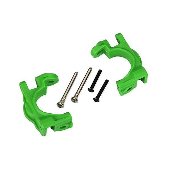 Etriers de fusées gauche et droite renforcées verte (pour kit upgrade 9080) - 9032G - Breizh Modélisme.