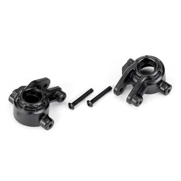 Fusées de direction gauche/droite renforcées noir (pour kit upgrade 9080) - 9037 - Breizh Modélisme.