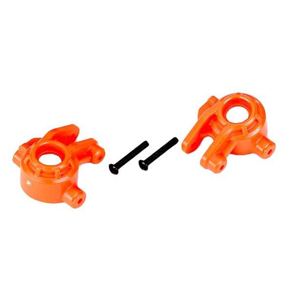 Fusées de direction gauche/droite renforcées orange (pour kit upgrade 9080) - 9037T - Breizh Modélisme.