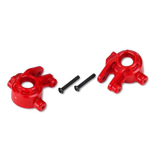 Fusées de direction gauche/droite renforcées rouge (pour kit upgrade 9080) - 9037R - Breizh Modélisme.