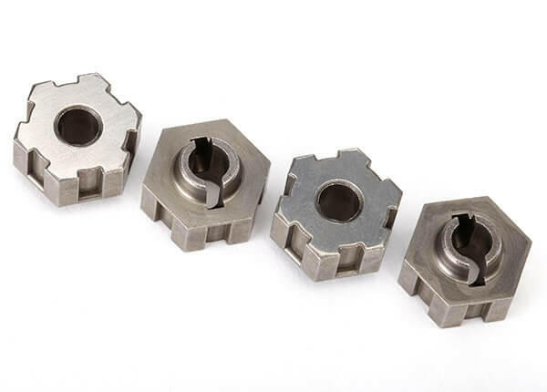 Hexagones de roue acier (x4) - Traxxas 8568 - Breizh Modélisme.