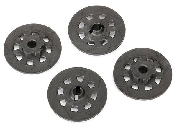 Hexagones de roue (frein à disque) (4) - Traxxas 8569 - Breizh Modélisme.