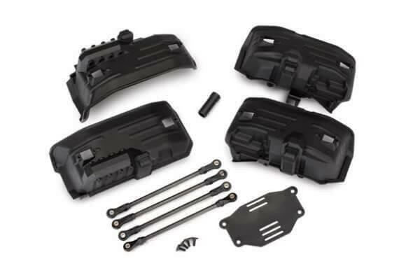 Kit de conversion TRX-4 châssis long vers court - Traxxas 8058 - Breizh Modélisme.
