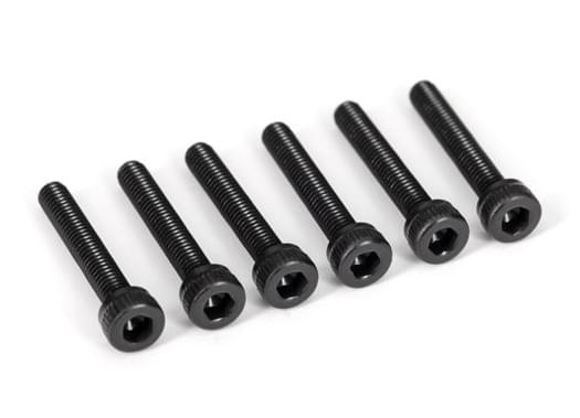 M3x18mm Allen vis à tête cylindrique (6) Traxxas 2583X - Breizh Modélisme.