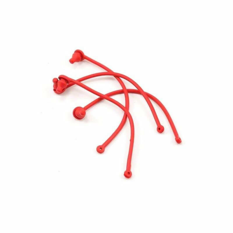 Maintien clips de carrosserie x4 Rouge - Traxxas 5752 - Breizh Modélisme.