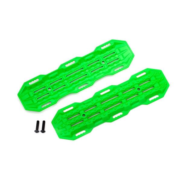 Panneaux de traction vert (x2) - Traxxas 8121G - Breizh Modélisme.