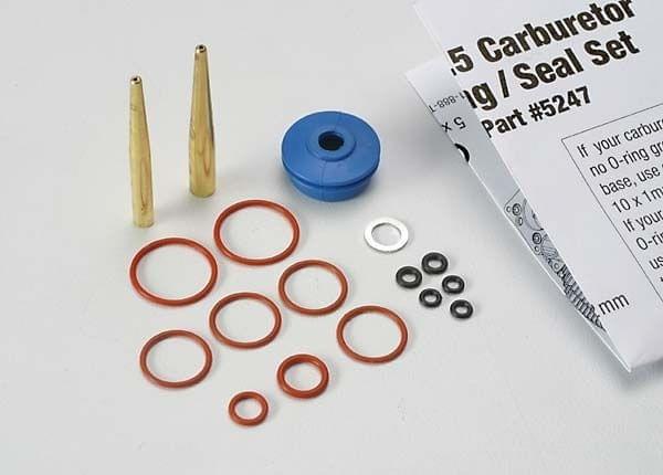 Pieces carburateur trx 2.5 - Traxxas 5247 - Breizh Modélisme.