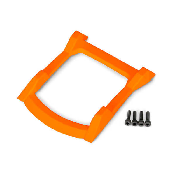 Plaque de protection toit orange Rustler 4x4 VXL - Traxxas 6728T - Breizh Modélisme
