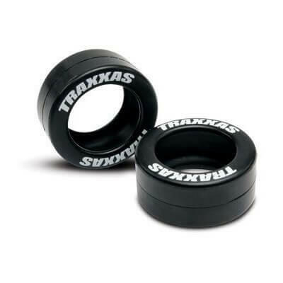 Pneus pour wheelie bar (x2) - Traxxas 5185 - Breizh Modélisme.