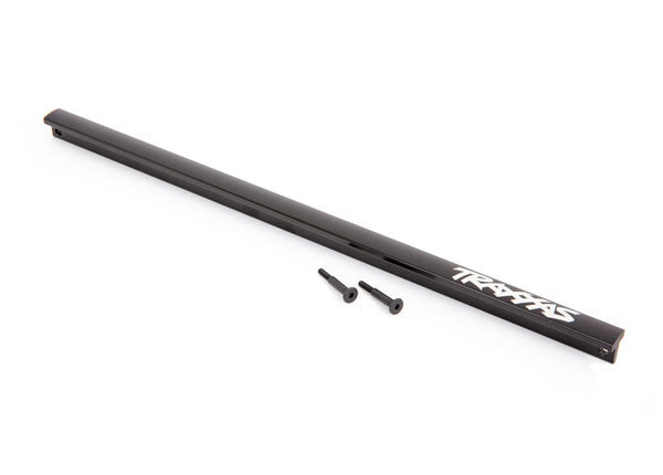 Renfort de chassis cardan central alu noir Traxxas sledge 9523 - Breizh Modélisme.