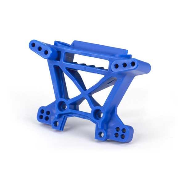 Support d'amortisseurs avant renforcés bleu (pour kit 9080) - 9038X - Breizh Modélisme.