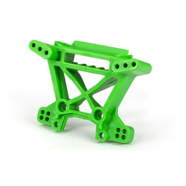 Support d'amortisseurs avant renforcés vert (pour kit 9080) - 9038G - Breizh Modélisme.