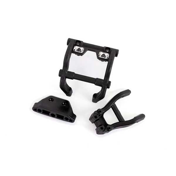 Support de wheelie bar + plaque de protection pour Stampede 4X4 - 6777X - Breizh Modélisme.