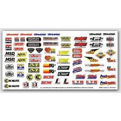 Traxxas 2514 Autocollants - Breizh Modélisme.