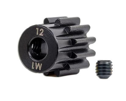 Traxxas 6482X Pignon renforcé 12 dents - M1.0 - 5mm - Breizh Modélisme.