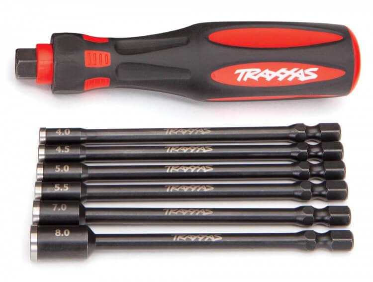 Traxxas 8719 Ensemble tournevis et 6 embouts - Breizh Modélisme.