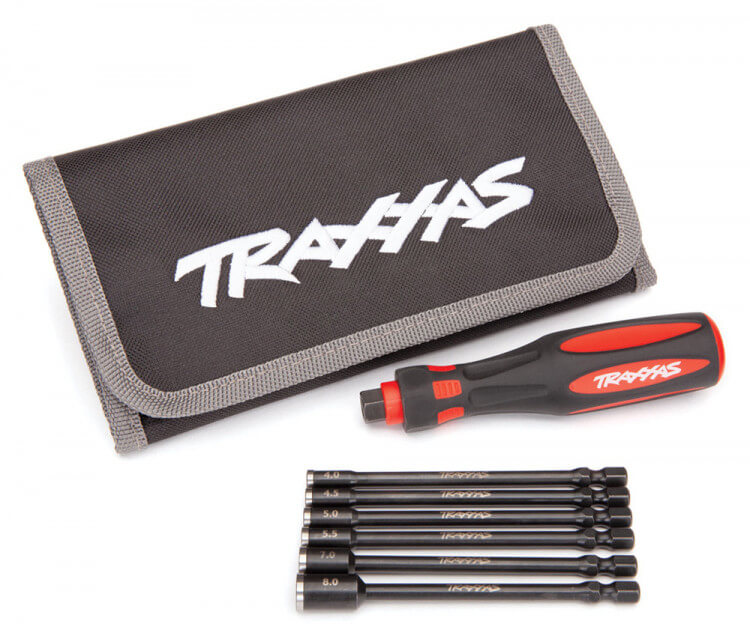 Traxxas 8719 Ensemble tournevis et 6 embouts - Breizh Modélisme.