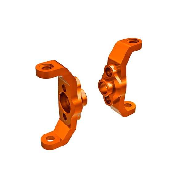 Traxxas 9733 Etriers de fusées anodisés orange Gauche et droite TRX4-M - Breizh Modélisme.