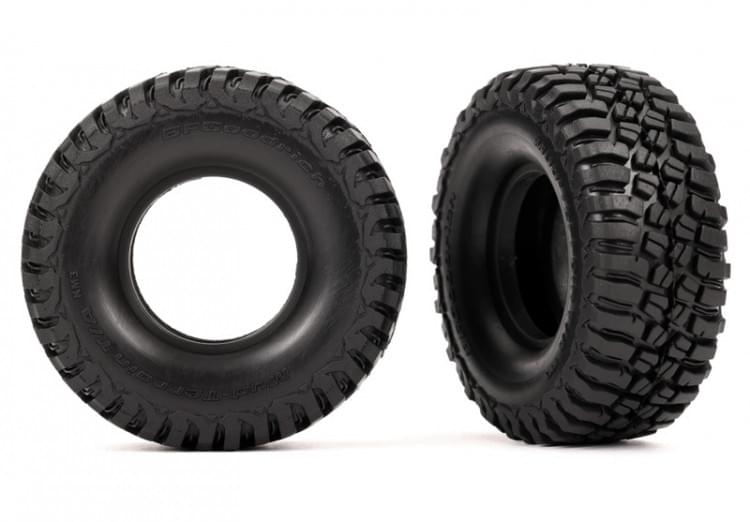 Traxxas 9771 Pneus Bfgoodrich Mt Ta Km3 (X2) - Trx-4m - Breizh Modélisme.