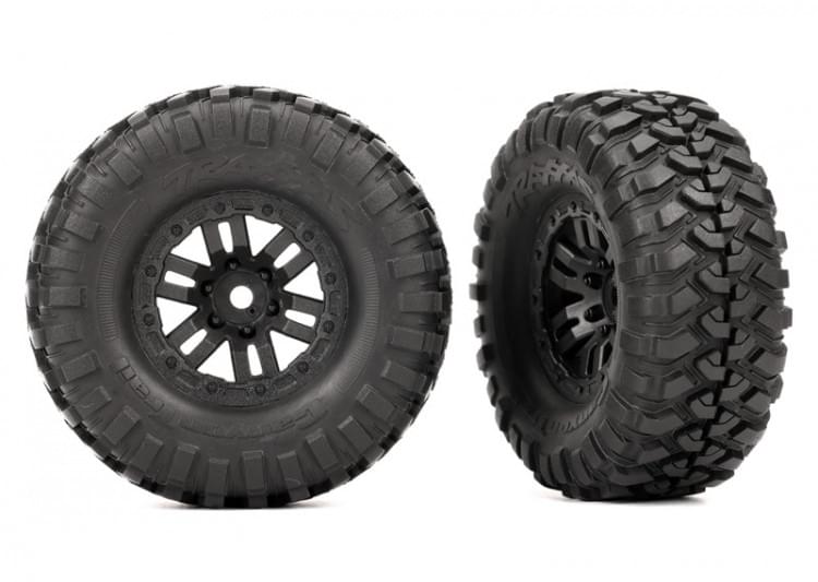Traxxas 9773 Roues Montees Collees Canyon Trail 1.0 (X2) - Trx-4m - Breizh Modélisme.