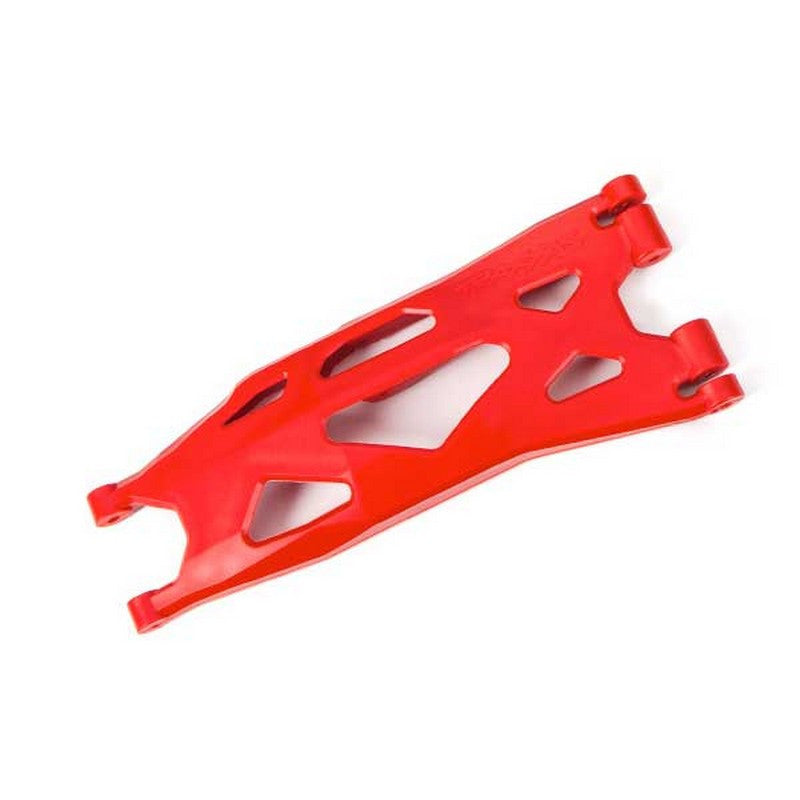 Triangle inférieur droit Traxxas rouge pour Wide XMaxx - Traxxas 7893R - Breizh Modélisme.