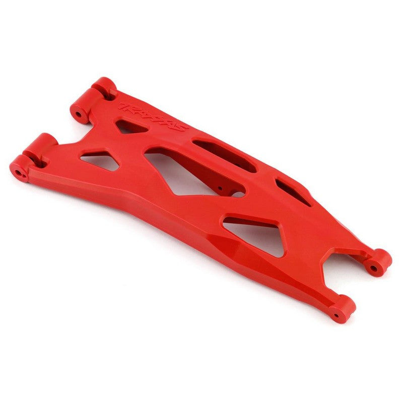 Triangle inférieur gauche Traxxas rouge pour Wide XMaxx - Traxxas 7894R - Breizh Modélisme.