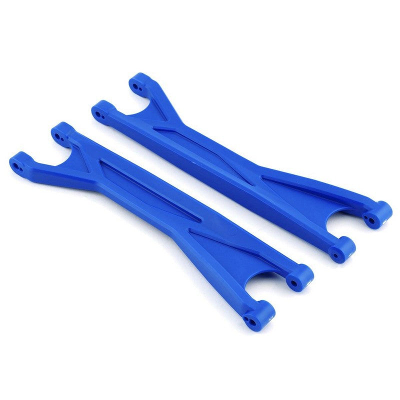 Triangle supérieur Traxxas bleu (x2) pour Wide XMaxx - Traxxas 7892X - Breizh Modélisme.