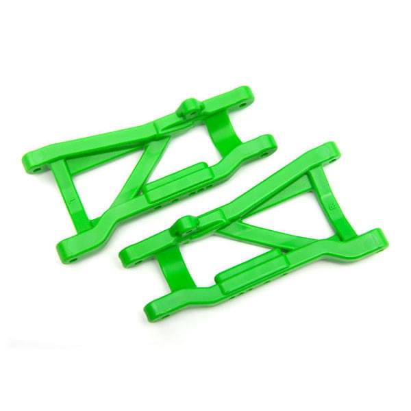 Triangles de suspension arrière vert (2) - 2555G - Breizh Modélisme.