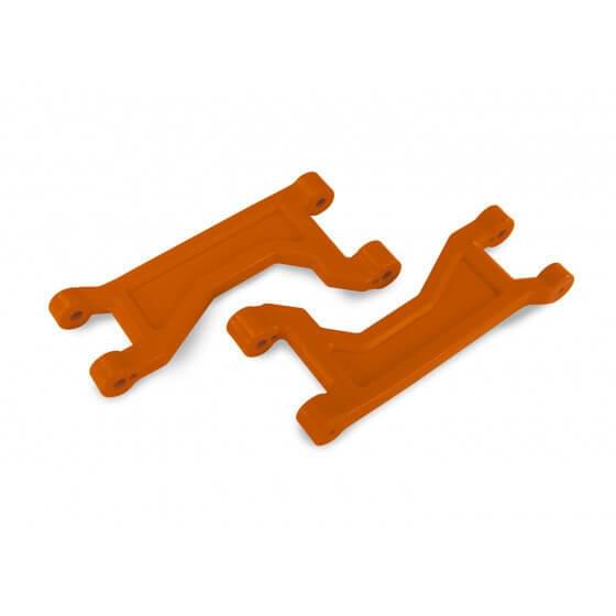 Triangles de suspension Supérieurs Orange - Traxxas 8929T - Breizh Modélisme.