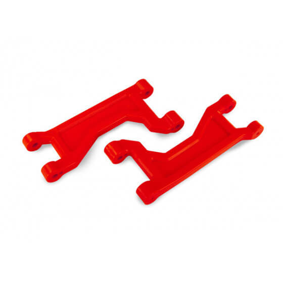 Triangles de suspension Supérieurs Rouges - Traxxas 8929R - Breizh Modélisme.
