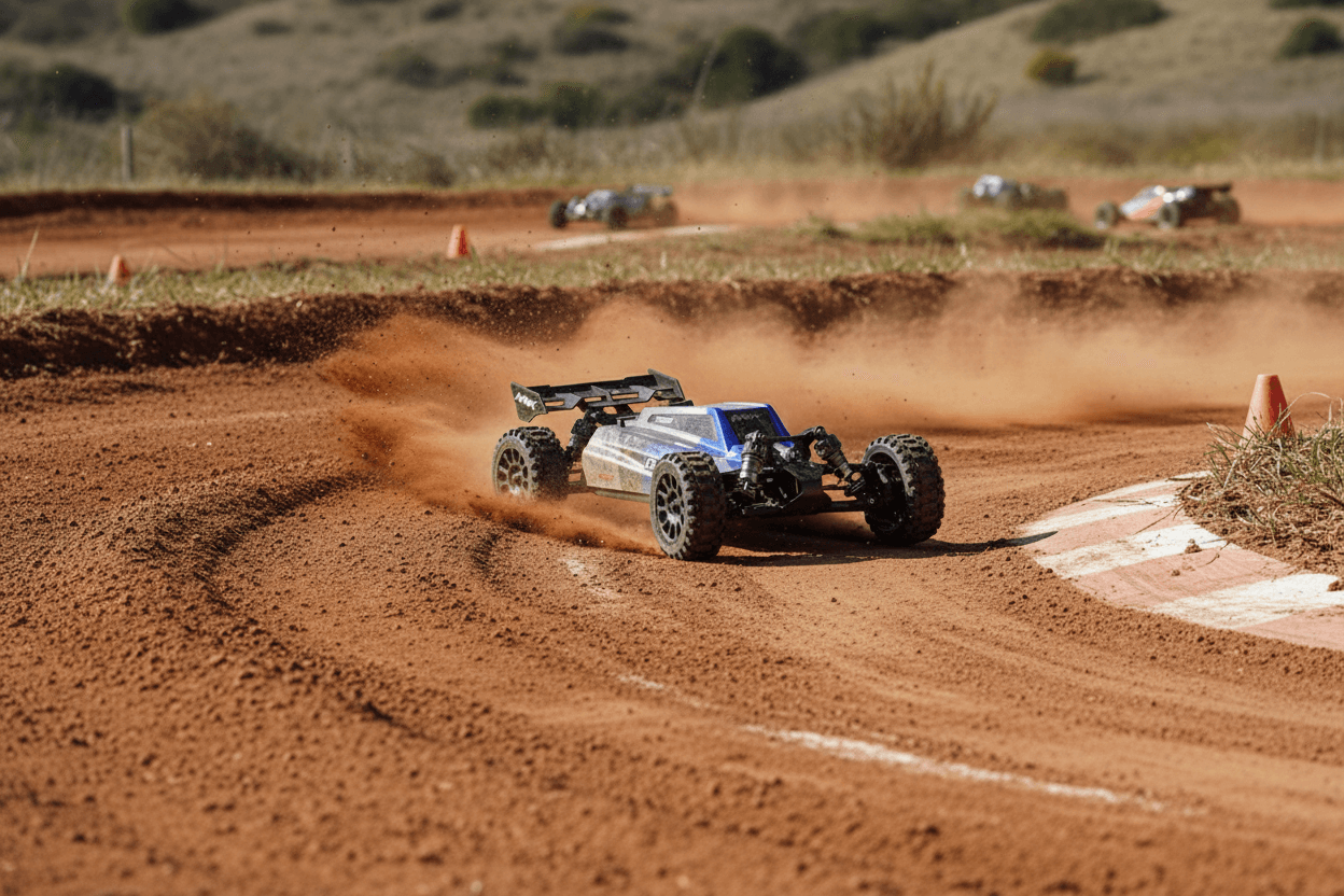 Buggy 2S 38km/h Maverick QByte XB Flux 1/12 Brushless RTR 4WD Blue MV151400