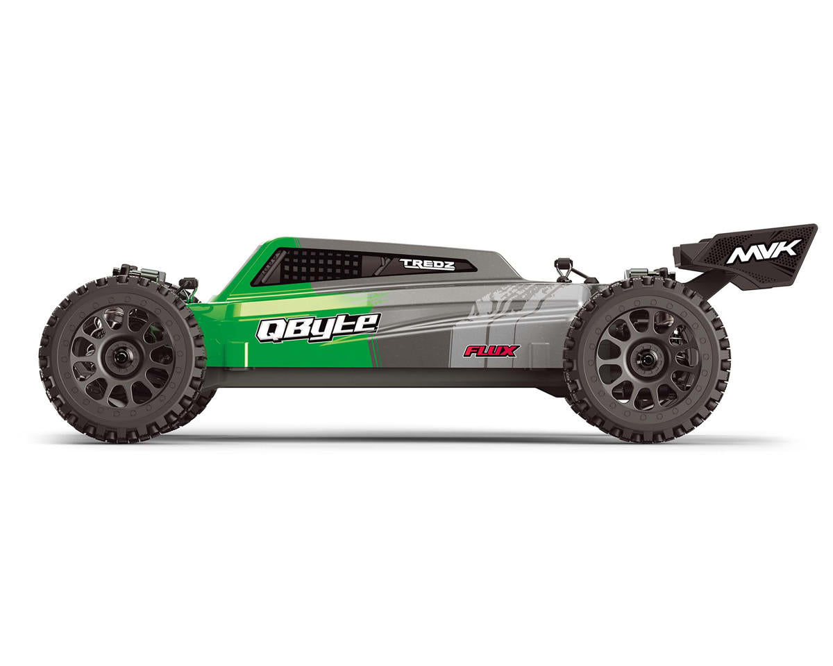 Buggy 2S 38km/h Maverick QByte XB Flux 1/12 Brushless RTR 4WD vert MV151402