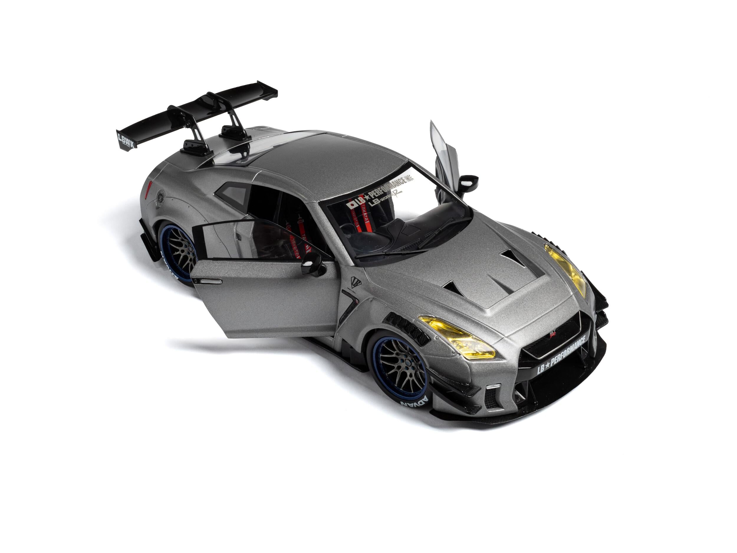 Solido S1805815 miniature collection 1/18 Nissan GT-R (R35) W/ Liberty Walk 2.0 2023 - Breizh Modélisme.