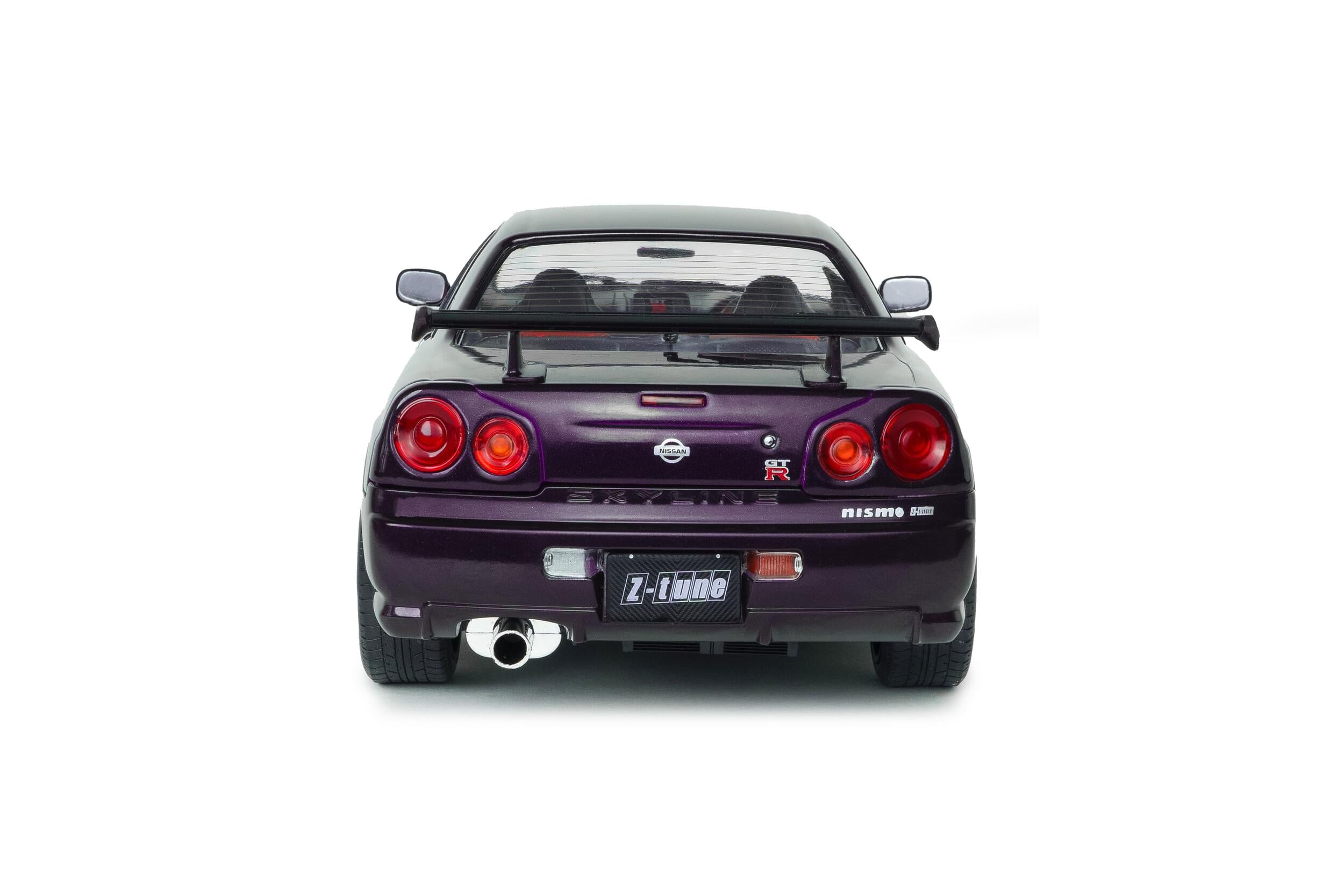 Solido S1804311 Voiture miniature collection 1/18 Nissan Skyline (R34) GT-R Z Tune 1999 Midnight Purple
