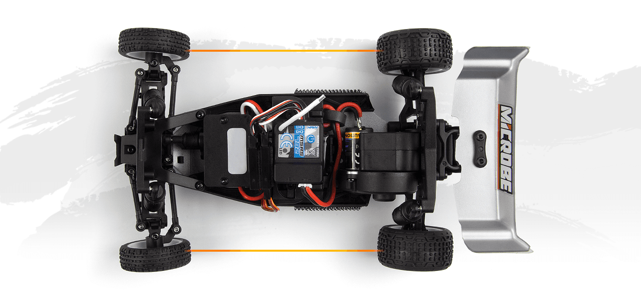 Buggy 1/24 Maverick Microbe – Voiture RC Tout-Terrain MV150802