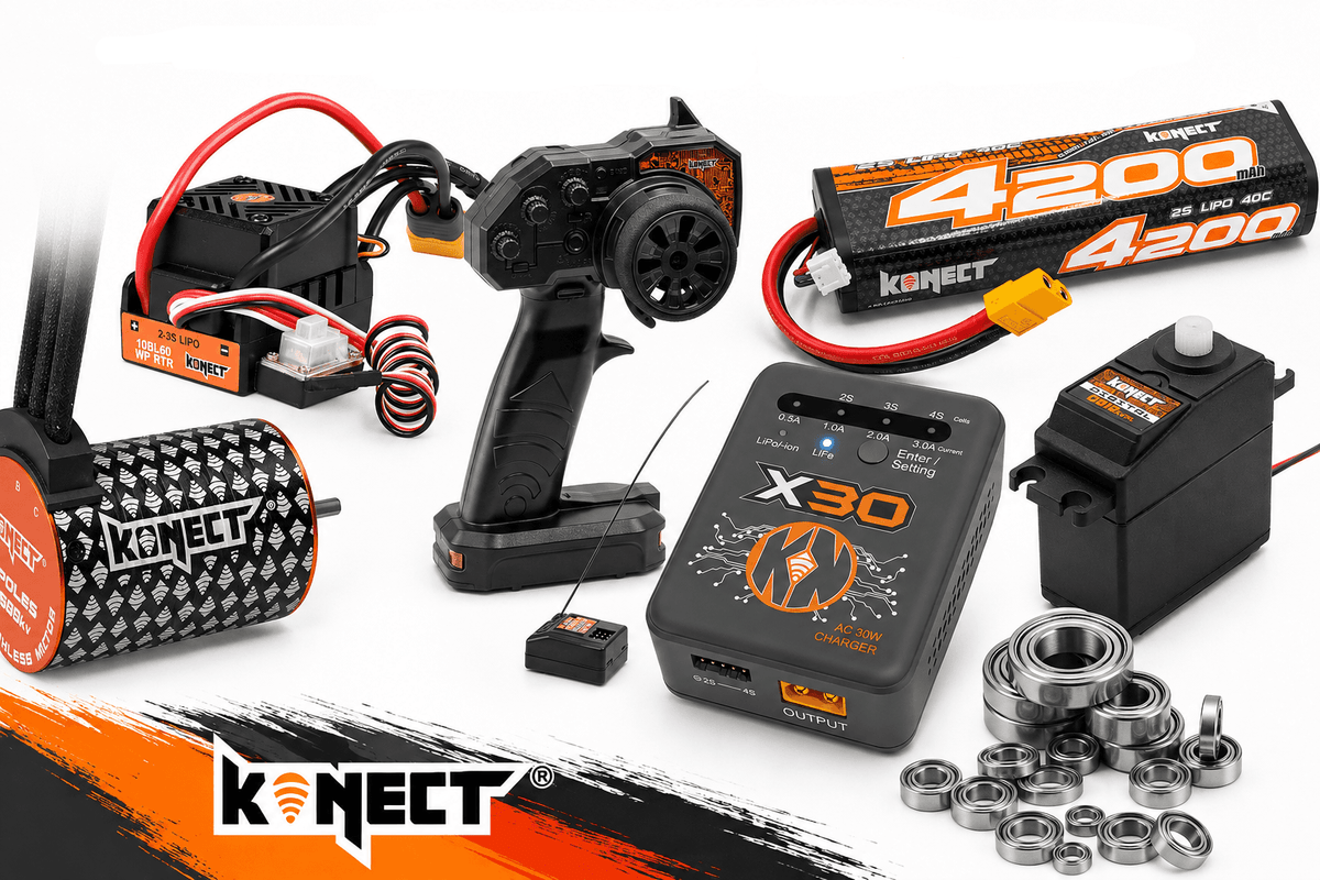 Pack Lipo 2S pour Tamiya TT02