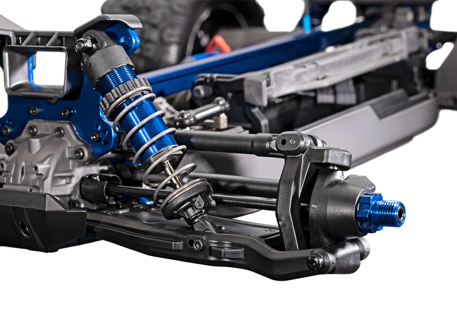 Combo Traxxas Sledge 1/8 Brushless belted bleu VXL 6S TQi ID RTR - 95096-4 - Breizh Modélisme.