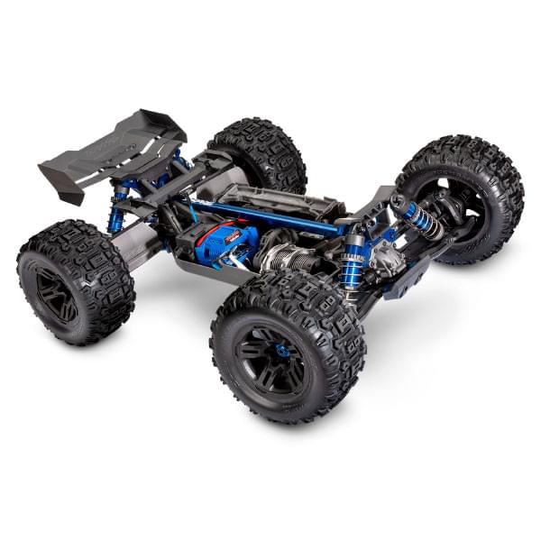 Combo Traxxas Sledge 1/8 Brushless belted bleu VXL 6S TQi ID RTR - 95096-4 - Breizh Modélisme.