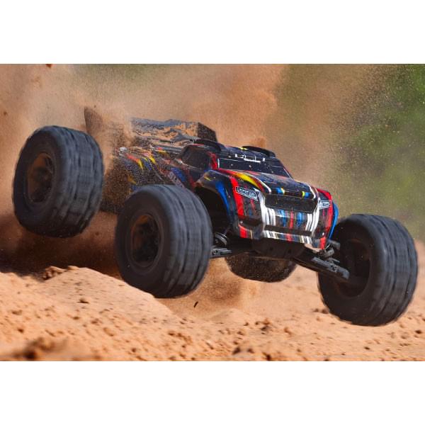 Combo Traxxas Sledge 1/8 Brushless belted orange VXL 6S TQi ID RTR 95096-4 - Breizh Modélisme.