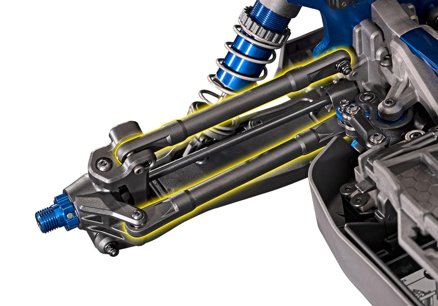Combo Traxxas Sledge 1/8 Brushless belted orange VXL 6S TQi ID RTR 95096-4 - Breizh Modélisme.