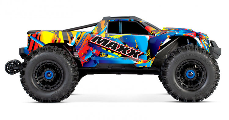 Combo Traxxas Wide-MAXX 4S Rock´N Roll 1/10 - 89086-4 - Breizh Modélisme.