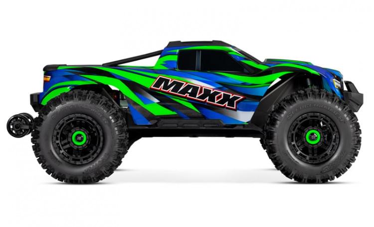 Combo Traxxas Wide-MAXX 4S vert 89086-4 - 1/10 - Breizh Modélisme.