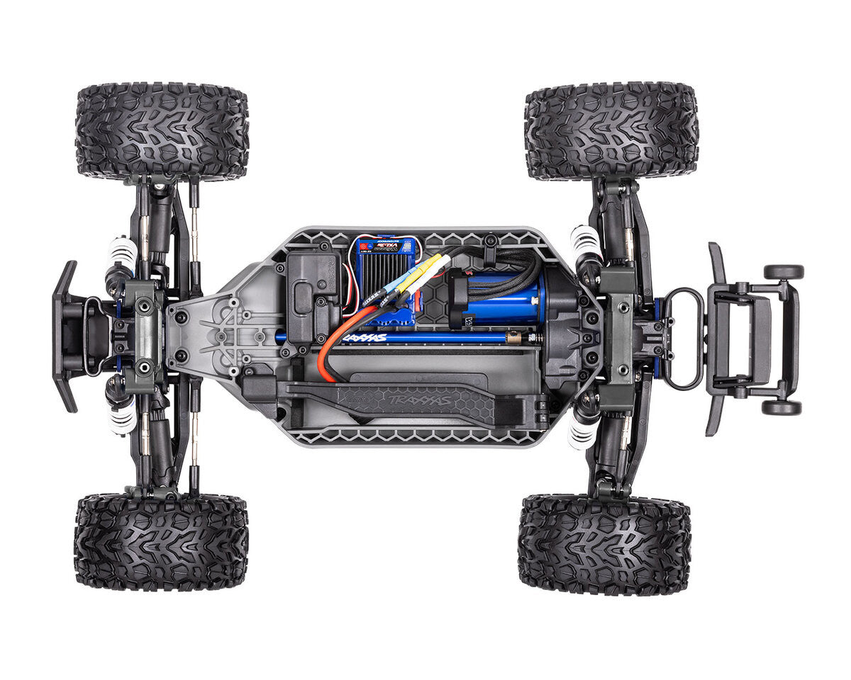 Pack Traxxas Rustler 4x4 HD VXL Brushless 1/10 RTR - 67376-4 vert - Breizh Modélisme.