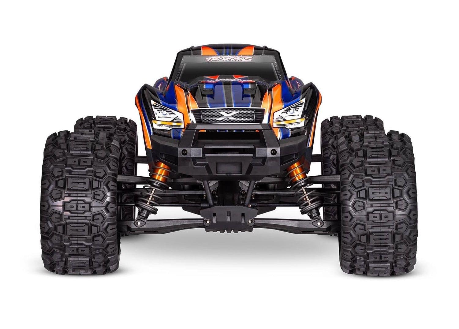 Pack XMaxx Traxxas 8S Belted orange RTR 1/6 brushless 77096-4 - Breizh Modélisme.