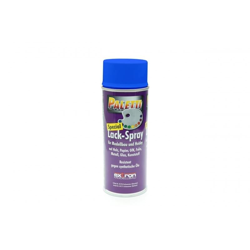 Peinture aérosol brillant bleu clair 400ml Paletti - RAL5012
