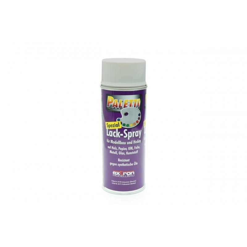 Peinture aérosol brillant gris clair 400ml Paletti - RAL7035