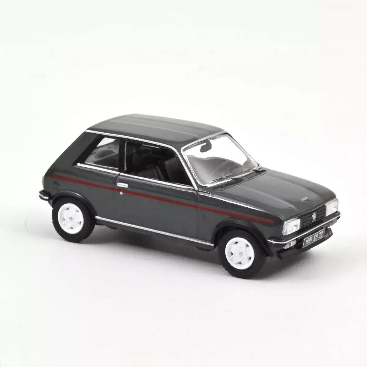Voiture miniature collection 1/43 Peugeot 104 ZS2 1979 Gris Vulcain Norev 471401