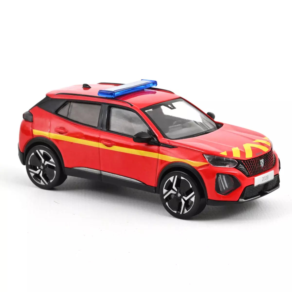 Voiture miniature collection 1/43 Peugeot 2008 2024 Pompiers Norev 472874